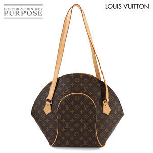 Louis Vuitton Monogram Ellipse Shopping Shoulder Bag Brown